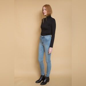 CHEAP MONDAY Second Skin High Rise Jeans -
Stonewash Blue Women’s Size 33/32